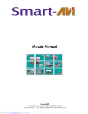 SMART-AVI Mosaic Manual