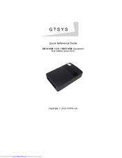 GTSYS DR-E-USB Quick Reference Manual