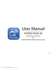 Kodak PIXPRO SP360 4K User Manual