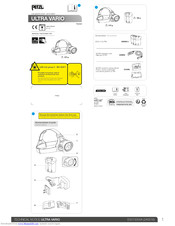 Petzl ultra vario Manual