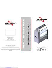 Skymsen MMS-50I-N Instruction Manual