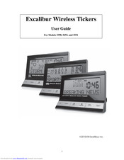 Excalibur 5551 User Manual