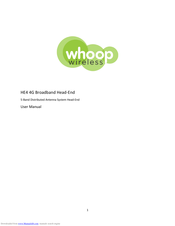 Whoop Wireless HE4 User Manual