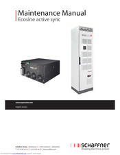 Schaffner ecosine FN3540 Maintenance Manual