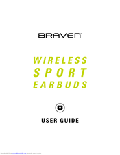 Braven WIRELESS SPORT EARBUDS User Manual