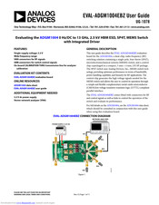 Analog Devices ADGM1004EBZ User Manual