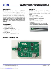 IDT SDAH01 User Manual