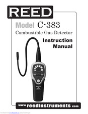 REED C-383 Instruction Manual