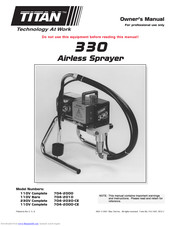 Titan 704-2000-CE Owner's Manual