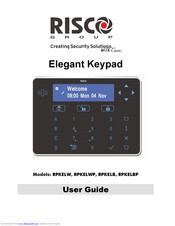 Risco RPKELW User Manual