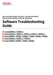 Toshiba e-Studio2000AC Software Troubleshooting Manual