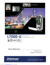 ZK Software L7000 User Manual