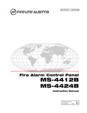 Fire-Lite Alarms MS-4412B Instruction Manual