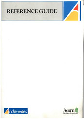 Acorn Archimedes 305 Reference Manual