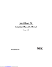 Baldor NextMove BX Installation Manual