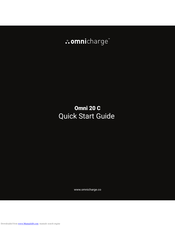 omnicharge Omni 20 C Quick Start Manual