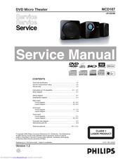 Philips MCD107/51 Service Manual