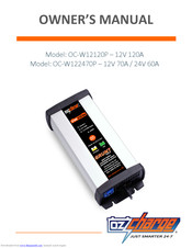 OZ Charge OC-W12120P Owner's Manual