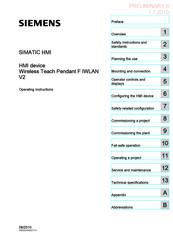Siemens F IWLAN Operating Instructions Manual