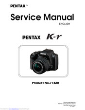 Pentax K-r Service Manual