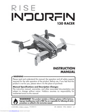 RISE INDORFIN 130 RACER Instruction Manual