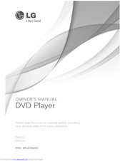 LG DV622 Owner's Manual