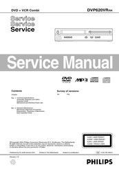 Philips DVP620VR/04 Service Manual