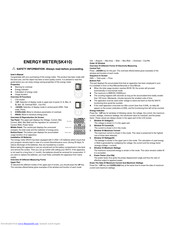 Intertek SK410 User Manual