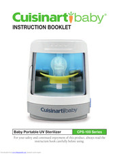 Cuisinart CPS-100 Series Instruction Booklet