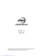 ZWO ASI290MM-COOL User Manual