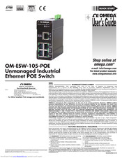Omega OM-ESW-105-POE User Manual