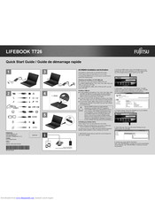 Fujitsu lifebook t726 Quick Start Manual