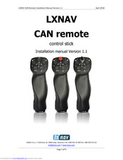 LXNAV CAN remote Installation Manual