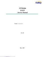 Kalley K-LED32HDZT2 Service Manual