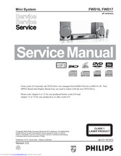Philips FWD17 series Service Manual