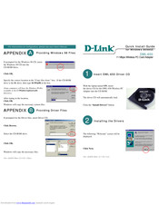 D-Link PCMCIA WIRELESS ASAPTER DWL-650 Quick Install Manual