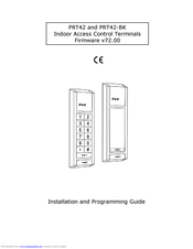 Rogers PRT42 Installation And Programming Manual