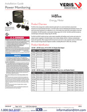 Veris H8150-0800-3-3 Installation Manual