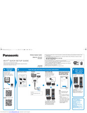Panasonic SC-ALL6 Quick Setup Manual