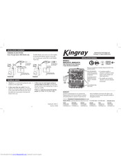 Kingray MHU24F/FS Installation Manual