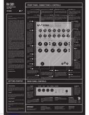 Koma Elektronik RH301 User Manual