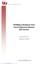 TFS NTP80plus Reference Manual