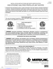 Mestek NXIM-2 Installation Instructions Manual