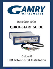 Gamry Interface 1000 Quick Start Manual