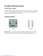 Z-Com AC-1028 Quick Start Manual