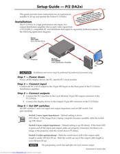 Extron electronics Extron P/2 DA2xi Setup Manual