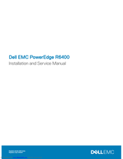 Dell EMC PowerEdge R6400 Installation And Service Manual