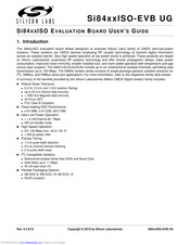 Silicon Laboratories Si84xxISO User Manual