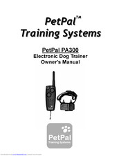 PetPal PA 300 Owner's Manual