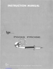 Tektronix P6013 Instruction Manual